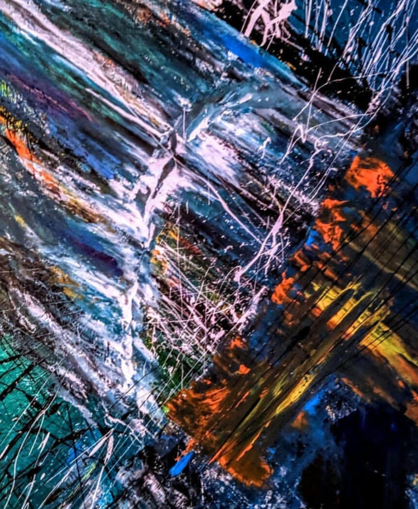 Into Madness - Acrylics Into Madness - Acrylics