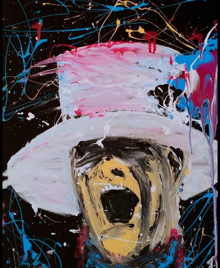 Courage - Acrylics Courage - Acrylics